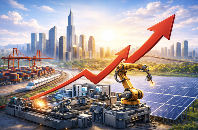 GDP Việt Nam tăng 8,02% dựa trên nhiều yếu tố tích cực của nền kinh tế. Ảnh minh họa