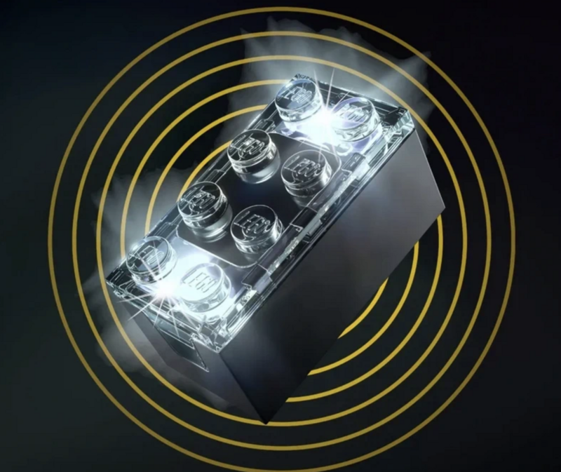 Khối gạch thông minh đầu tiên được tích hợp sâu công nghệ điện tử của Lego. Ảnh: Lego