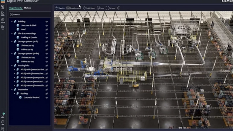 Hệ điều hành Trí tuệ nhân tạo công nghiệp. Ảnh: CES