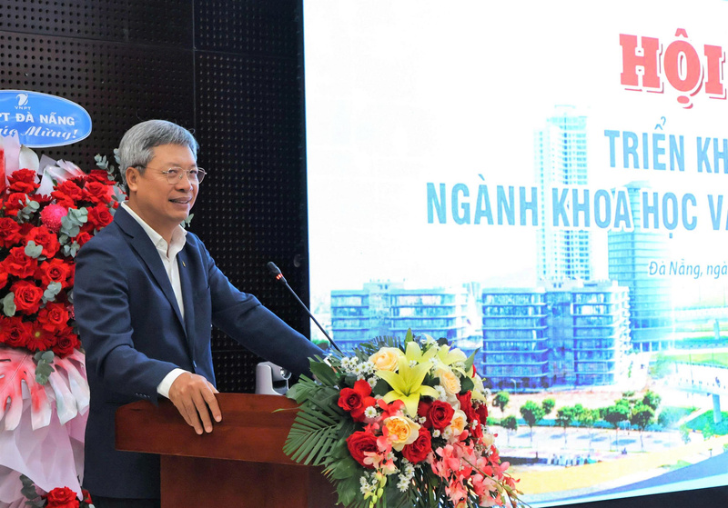 Ông Hồ Quang Bửu - Phó Chủ tịch UBND TP. Đà Nẵng phát biểu chỉ đạo tại hội nghị. Ảnh: Diễm Phúc