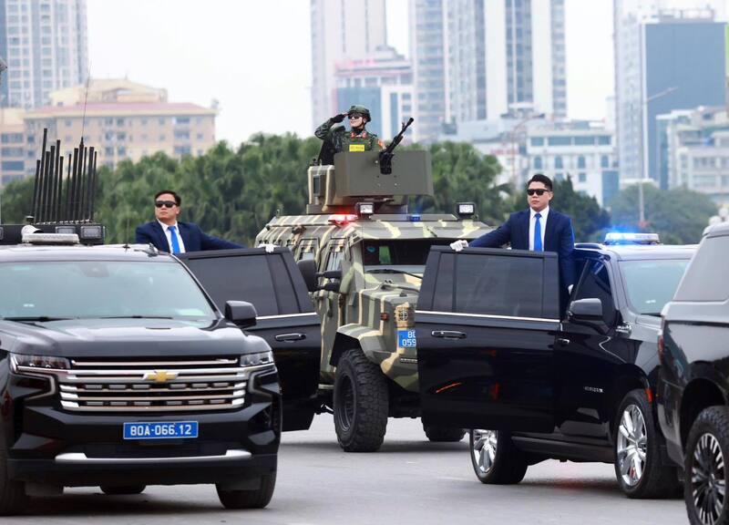 Bộ Công an triển khai diễn tập phương án bảo đảm tuyệt đối an toàn cho Đại hội lần thứ XIV của Đảng ngày 8/1. Ảnh: Bộ Công an