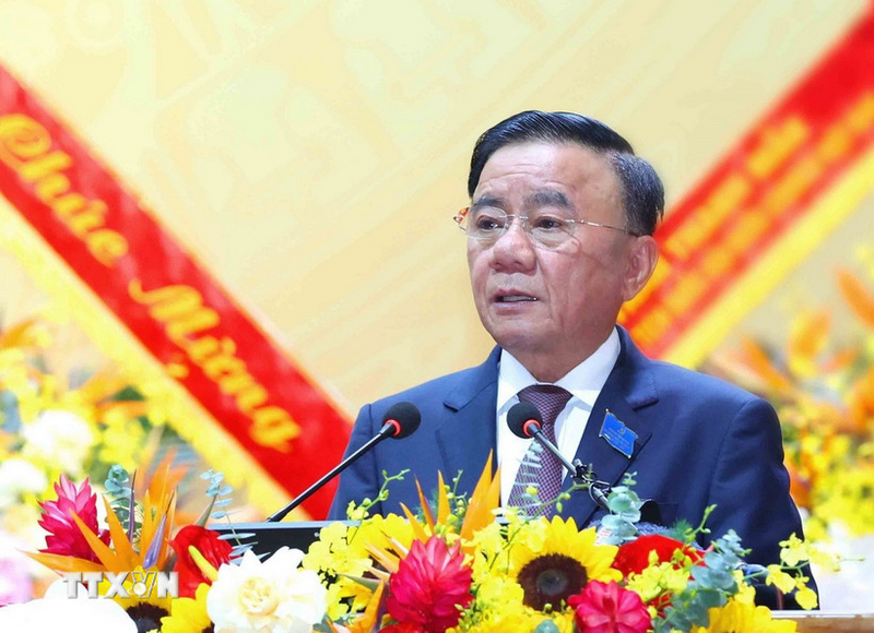 Thường trực Ban Bí thư Trần Cẩm Tú. Ảnh: Phương Hoa/TTXVN