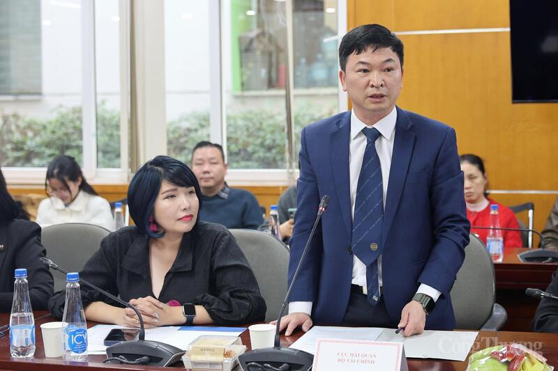 Ông Đào Duy Tám, Trưởng Ban Giám sát quản lý về hải quan - Cục Hải quan. Ảnh: Quỳnh Trang