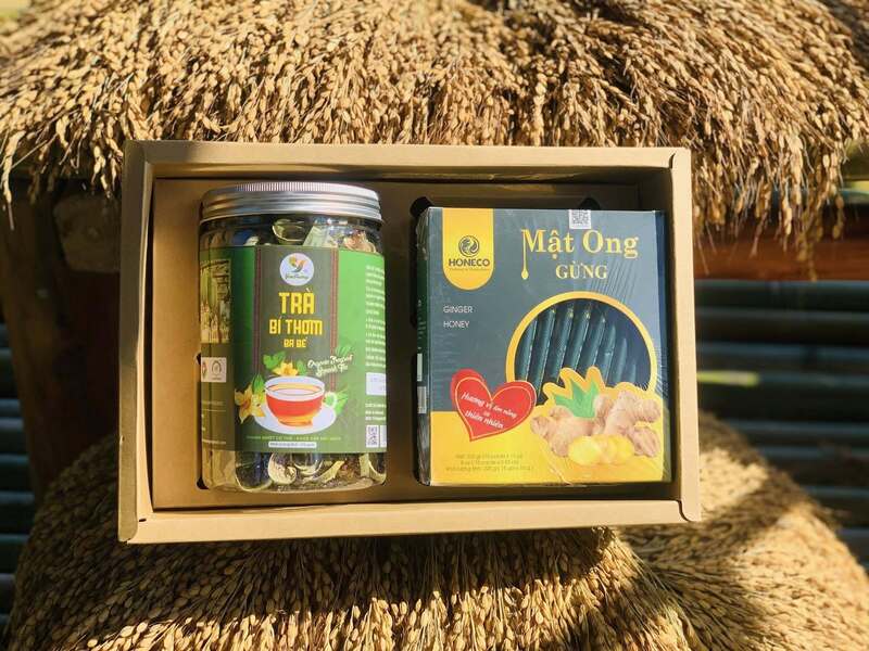 Trà bí thơm Ba Bể hiện đã đạt chứng nhận OCOP, được nhiều khách hàng tin dùng. Ảnh: NVCC