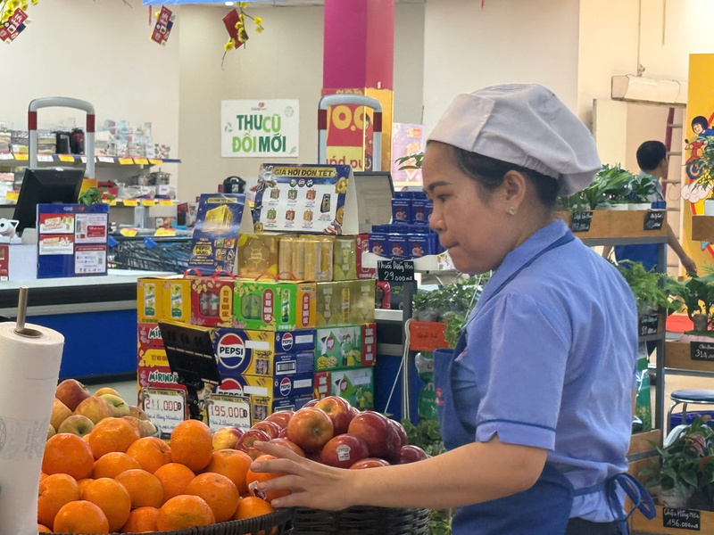 Sở Công Thương tỉnh Quảng Ngãi đã xây dựng phương án bình ổn thị trường trong dịp tết Nguyên đán. Ảnh: Tuệ Lâm