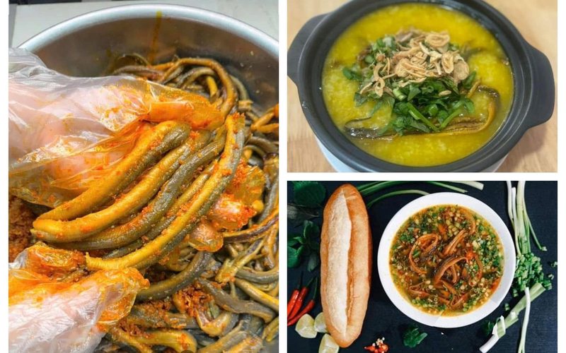 Lươn là món ăn nổi tiếng của tỉnh Nghệ An. Ảnh: Mai Liễu