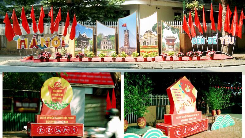 Không gian thiết kế sáng tạo góp phần thay đổi diện mạo đô thị tại phường Việt Hưng, Hà Nội.