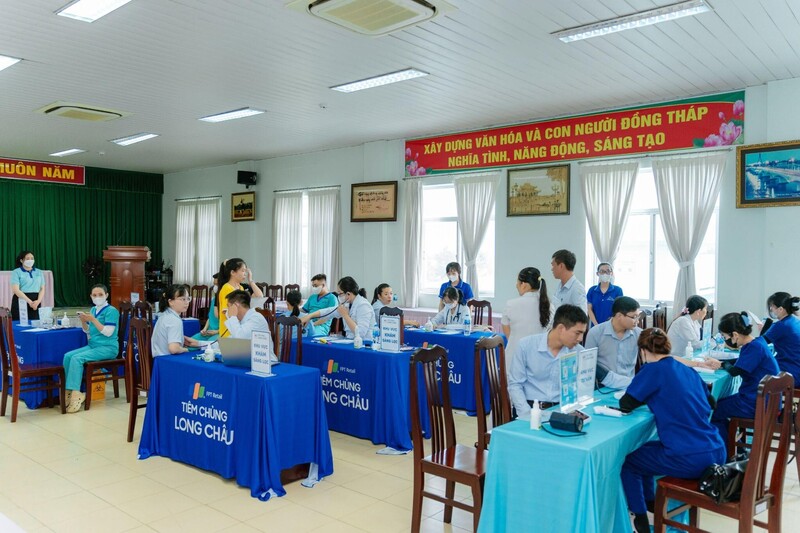 Chương trình tiêm lưu động có quy trình tinh gọn và đảm bảo an toàn tiêm chủng.