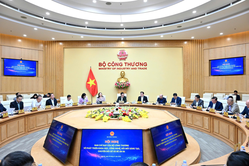 Hội nghị Ban chỉ đạo của Bộ Công Thương về phát triển khoa học, công nghệ, đổi mới sáng tạo, chuyển đổi số và Đề án 06