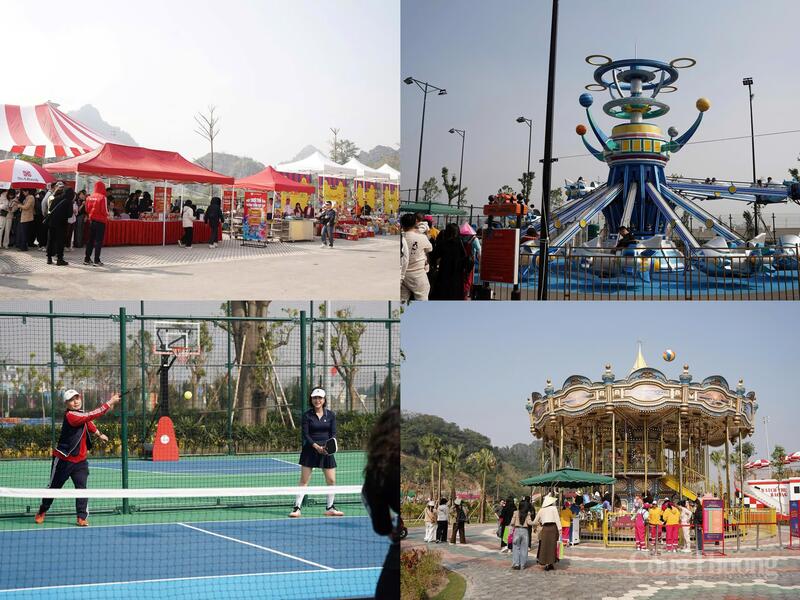 Tổ hợp vui chơi giải trí BrightPark được đánh giá là một điểm nhấn quan trọng, góp phần bổ sung sản phẩm du lịch hiện đại cho tỉnh Ninh Bình. Ảnh: Diệu Linh