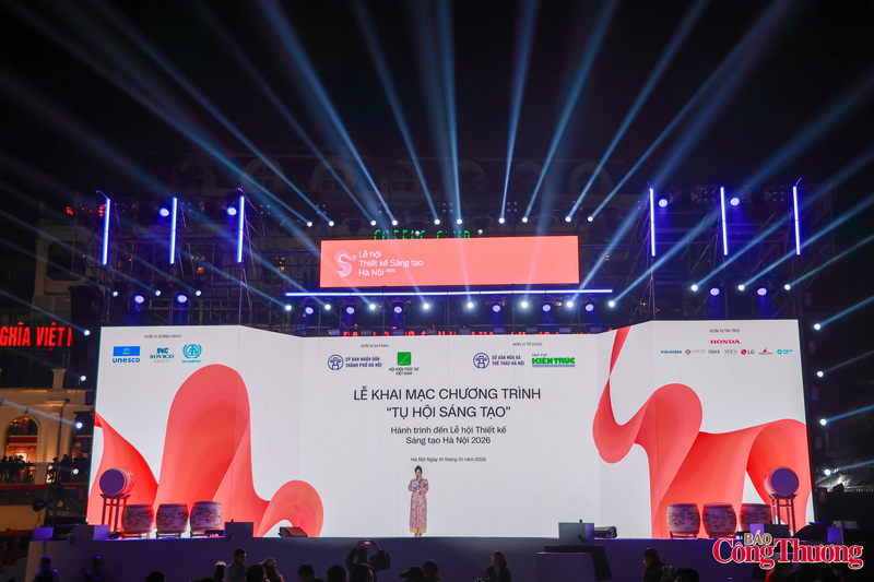 Lễ khai mạc chương trình "Hội tụ sáng tạo".