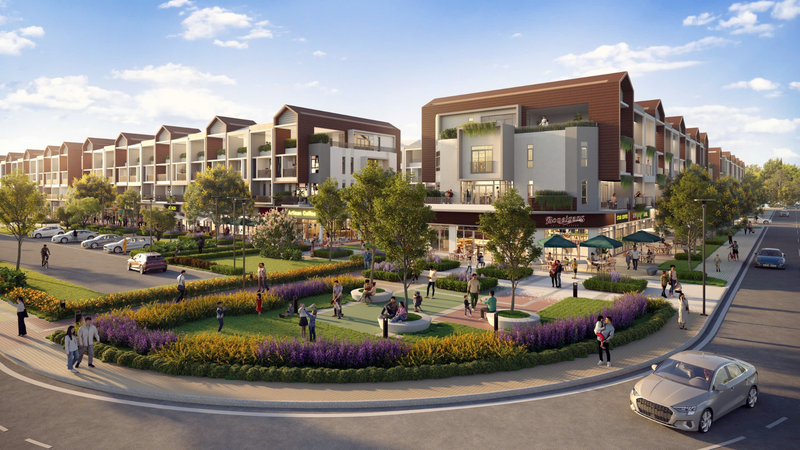 Khu phố thương mại dung hòa trọn vẹn giữa không gian sống hiện đại, tiềm năng kết nối và thương mại linh hoạt