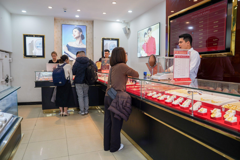 Giá vàng hôm nay ngày 13/01/2026. Ảnh: P.C