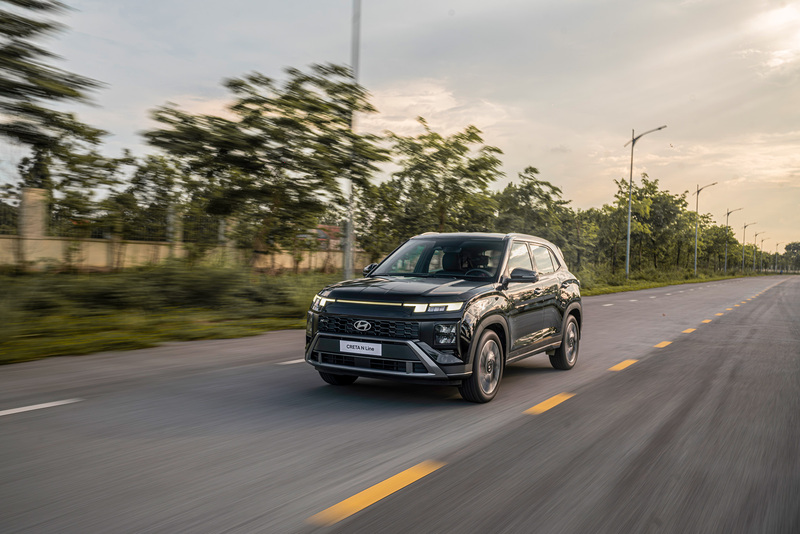 Hyundai Creta là mẫu xe có số lượng bán hàng tốt nhất tháng 12/2025 với 1.696 xe. Ảnh: TC Group