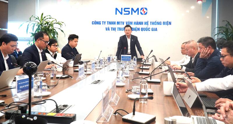 Phó Tổng giám đốc NSMO Nguyễn Quốc Trung  kết luận cuộc họp