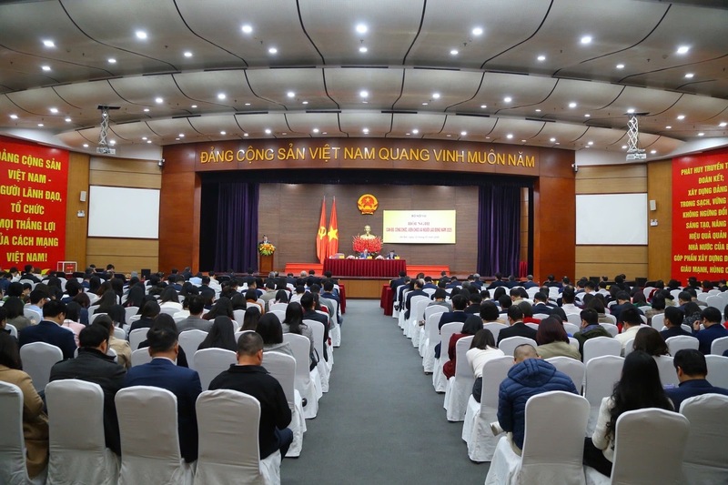 Toàn cảnh hội nghị. Ảnh: Bộ Nội vụ