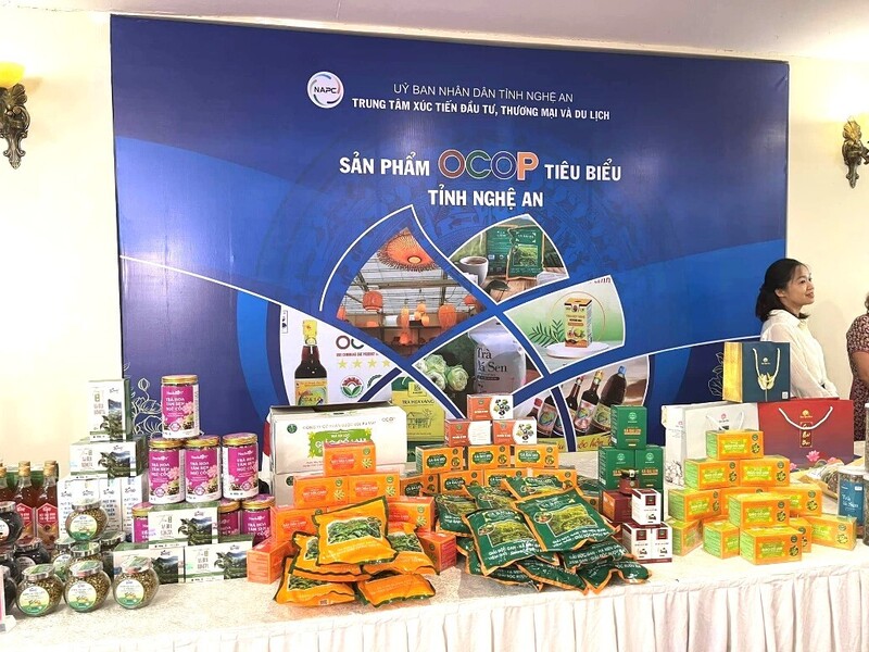 Những năm qua, tỉnh Nghệ An đã nỗ lực để quảng bá các sản phẩm OCOP, tuy nhiên, một số sản phẩm chưa phát triển được như kỳ vọng. Ảnh: Thu Huyền