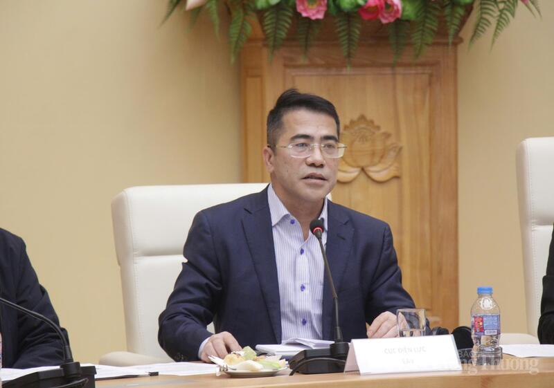 Phó Cục trưởng Cục Điện lực Tăng Thế Hùng.