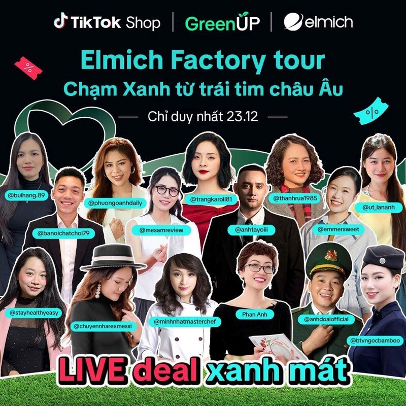 Chương trình có sự đồng hành của 20 nhà sáng tạo nội dung, trong đó có những gương mặt quen thuộc như Bà Nội Chất Chơi, MasterChef Minh Nhật, Kiot Khói hay Anh Tây Ơi, BTV Ngọc Bamboo