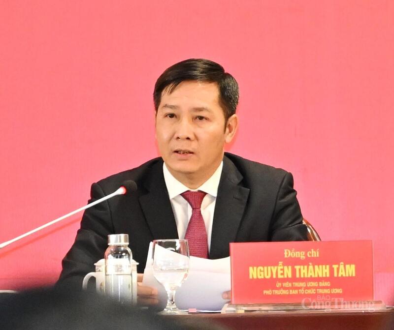 Phó Trưởng ban Tổ chức Trung ương Nguyễn Thành Tâm. Ảnh: Cấn Dũng