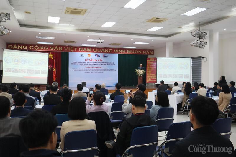 Tổng kết hoạt động tư vấn cải tiến doanh nghiệp công nghiệp hỗ trợ  - 2