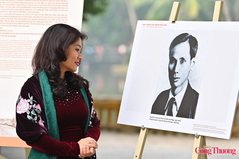 Triển lãm gồm ba phần. Phần 1 giới thiệu những năm tháng hoạt động của Người tại Liên Xô, nơi Người tham gia nhiều hội nghị quốc tế, đấu tranh vì quyền lợi các dân tộc thuộc địa và từng bước hình thành tư tưởng Hồ Chí Minh. Phần 2 làm nổi bật vai trò của Chủ tịch Hồ Chí Minh trong việc thiết lập và vun đắp quan hệ Việt – Xô, đặc biệt là chuyến đi năm 1950 mở ra bước ngoặt lịch sử trong quan hệ hai nước, và chuyến thăm năm 1955 đưa quan hệ hữu nghị lên tầm cao mới. Phần 3 khắc họa sự phát triển bền chặt của quan hệ Việt Nam – Liên bang Nga ngày nay, trên nền tảng do Người đặt nền móng. 76 pano của triển lãm phản ánh chặng đường 76 năm hữu nghị, hợp tác toàn diện giữa hai nước, trở thành biểu tượng của tình đoàn kết quốc tế trong sáng.