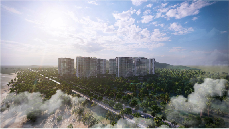 Serenity Phước Hải với tổng diện tích quy hoạch hơn 73.000 m².