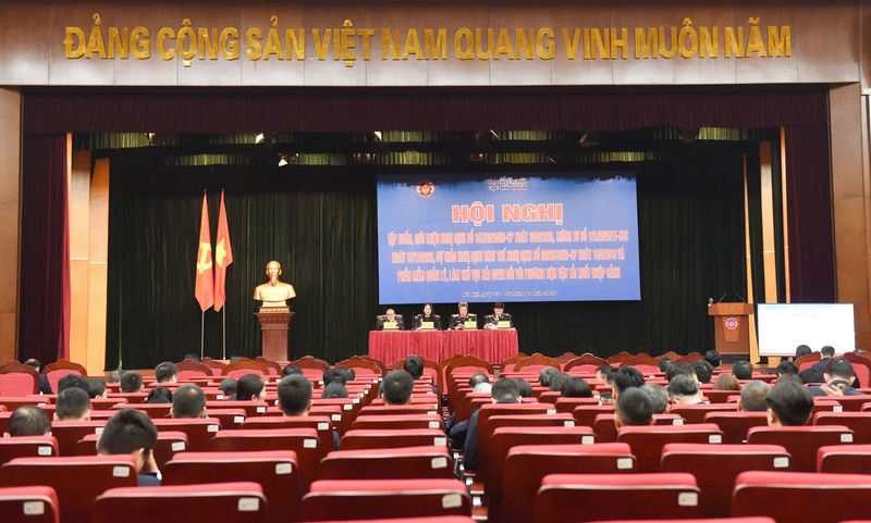 Cục Hải quan  tổ chức các hội nghị tập huấn, giới thiệu các nội dung thay đổi về thủ tục hải quan, thuế xuất nhập khẩu. Ảnh: HQ