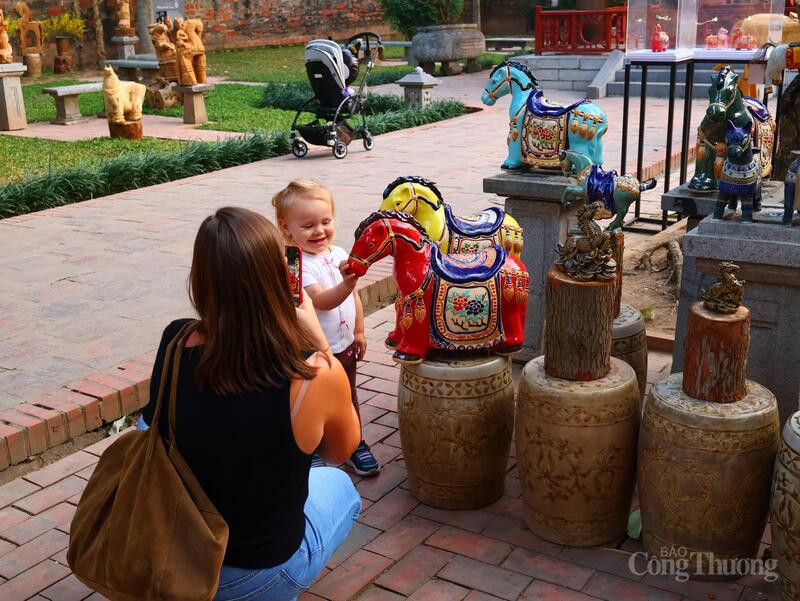 Chiêm ngưỡng ngựa điêu khắc độc bản từ rừng sâu đổ bộ Văn Miếu - 11
