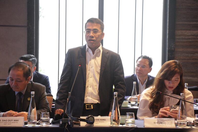 Phó Cục trưởng Cục Điện lực Tăng Thế Hùng chia sẻ tổng hợp kết quả rà soát sàng lọc danh mục đề xuất dự án JETP; đồng thời kiến nghị thúc đẩy triển khai các dự án JETP trong năm 2026.