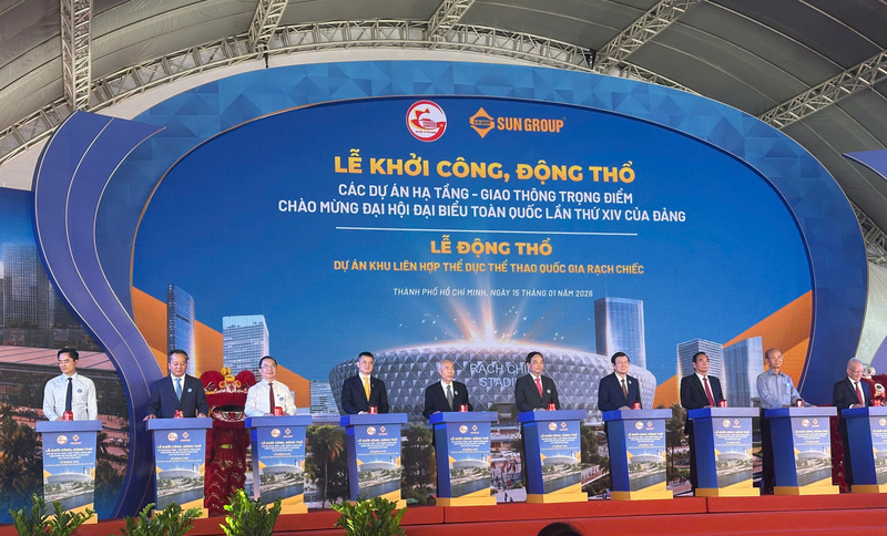 TP.Hồ Chí Minh động thổ Dự án cầu Cần Giờ 13.000 tỷ đồng  - 3