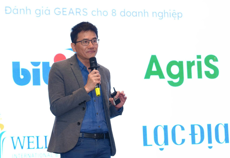 Ông Lê Quang Bình - Giám đốc ECUE, Chủ nhiệm Chương trình GEARS@VIETNAM. Ảnh: Minh Khuê