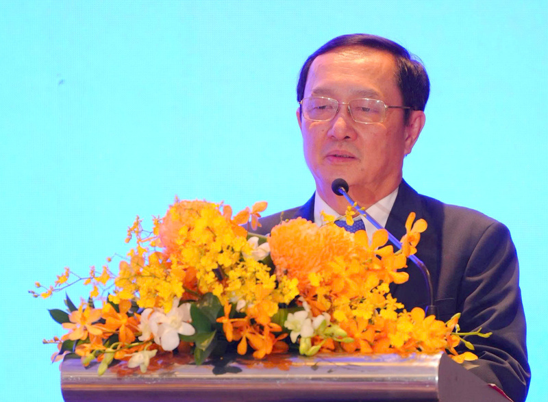 PGS.TS Huỳnh Thành Đạt - Phó Trưởng Ban Tuyên giáo và Dân vận Trung ương. Ảnh: Minh Khuê