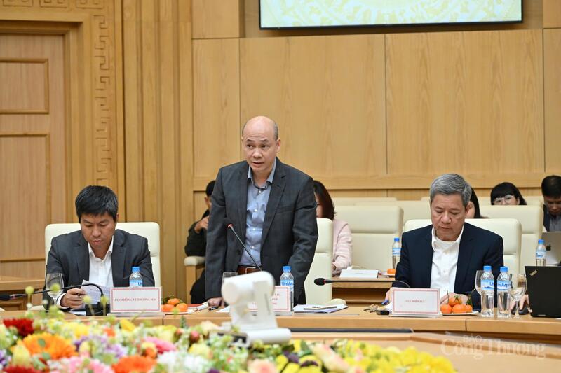 Ông Trần Minh, Phó Cục trưởng Cục Đổi mới sáng tạo, Chuyển đổi xanh và Khuyến công. Ảnh: Cấn Dũng