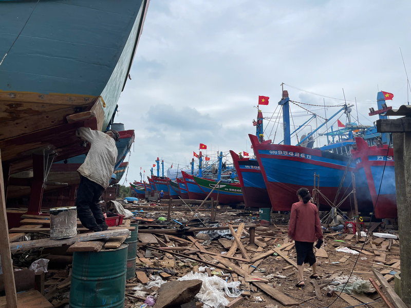 Hội đồng nhân dân tỉnh Quảng Ngãi đã có Nghị quyết hỗ trợ hơn 20 tỷ đồng giúp ngư dân chuyển đổi nghề. Ảnh: Nguyễn Dương