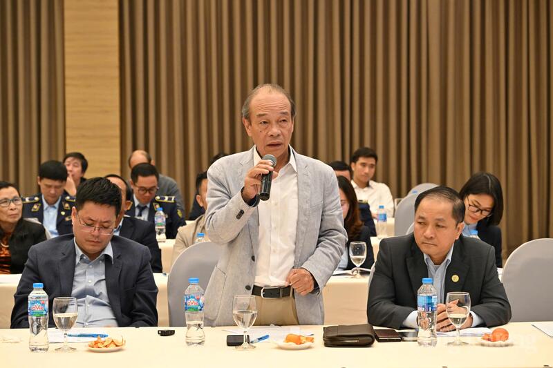 Ông Bùi Ngọc Bảo – Chủ tịch Hiệp hội Xăng dầu Việt Nam (Ảnh: Cấn Dũng)