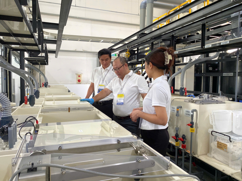 Nhà máy Onaga Nhật Bản tại Khu công nghiệp hỗ trợ Nam Hà Nội (HANSSIP). Ảnh: N.H