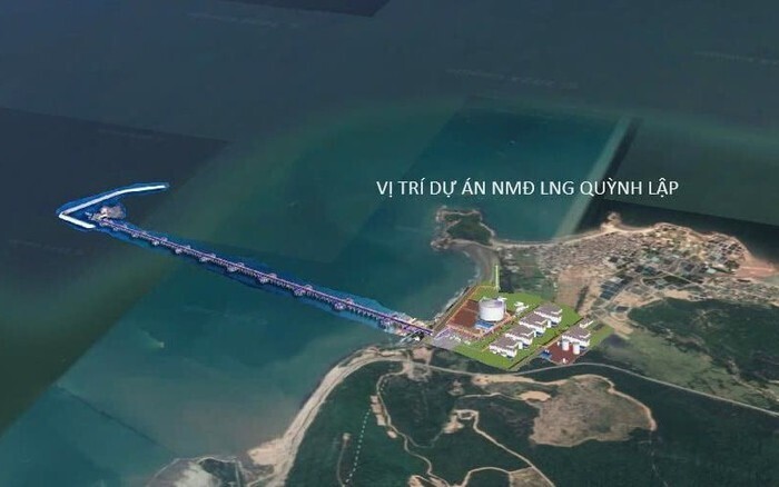 Dự án nhiệt điện LNG Quỳnh Lập có tổng mức đầu tư sơ bộ khoảng 55.946 tỷ đồng.