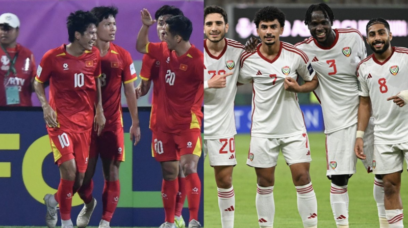 U23 Việt Nam quyết tâm vượt qua U23 UAE để vào Vòng Bán kết U23 châu Á. Ảnh: AFC