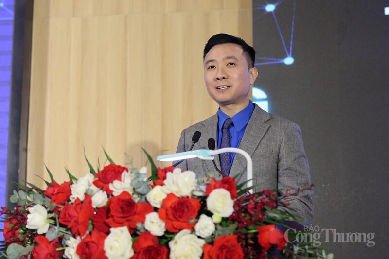 Đồng chí Phạm Xuân Minh Trí, Bí thư Đoàn Thanh niên EVN. Ảnh: Quỳnh Trang