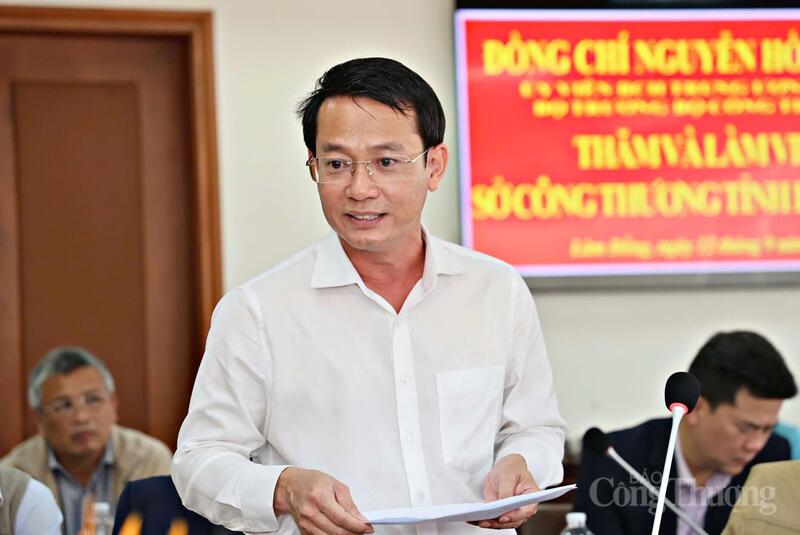 Ông Nguyễn Bá Út, Giám đốc Sở Công Thương tỉnh Lâm Đồng. Ảnh: Lê Sơn