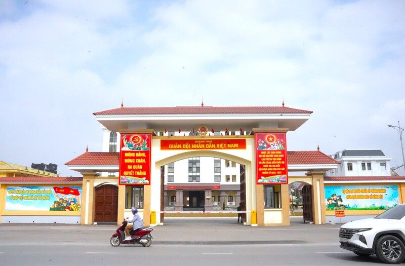 Những hình ảnh nổi bật tại các doanh trại quân đội.  Ảnh: Mai Liễu