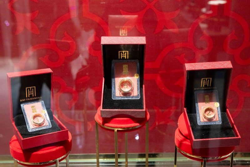 Giá vàng hôm nay ngày 18/01/2026. Ảnh: P.C