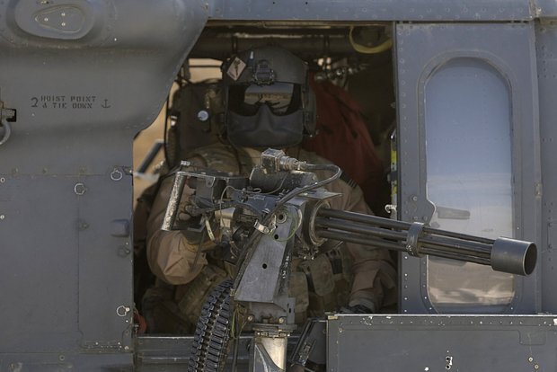 Súng máy 6 nòng Minigun danh tiếng của Hoa Kỳ. Ảnh: Defense News