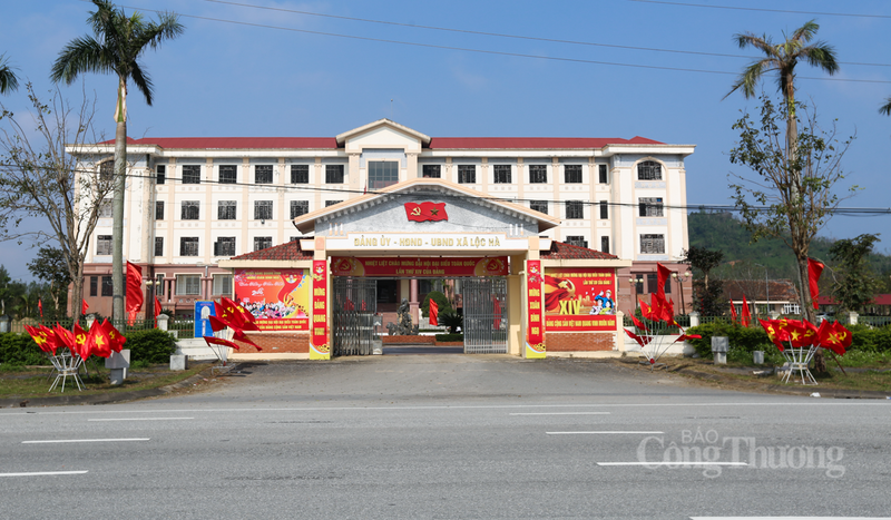 Tại xã Lộc Hà những ngày này cũng khoác lên mình tấm áo mới rạng rỡ.