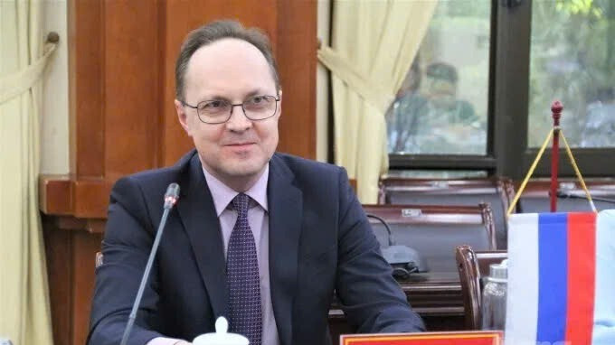 Đại sứ Đặc mệnh toàn quyền Liên bang Nga tại Việt Nam Bezdetko Gennady Stepanovich. Ảnh: TTXVN