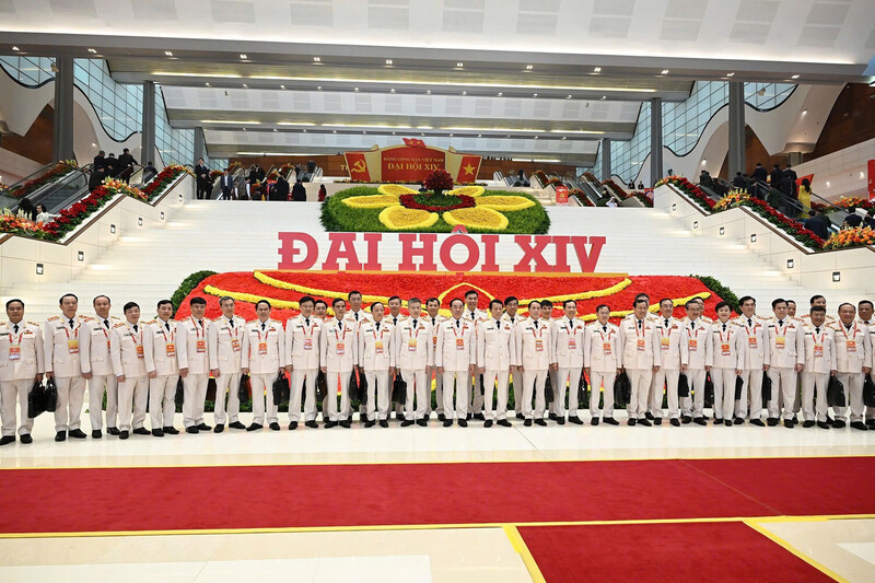 Chùm ảnh: Khai mạc trọng thể Đại hội đại biểu toàn quốc lần thứ XIV của Đảng - 18