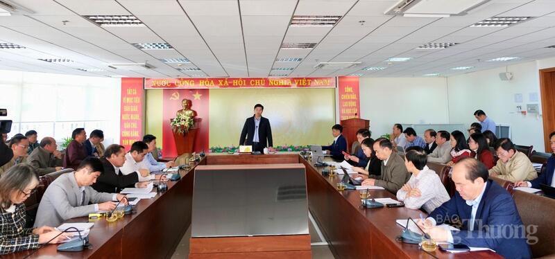 Quang cảnh buổi làm việc. Ảnh: Minh An