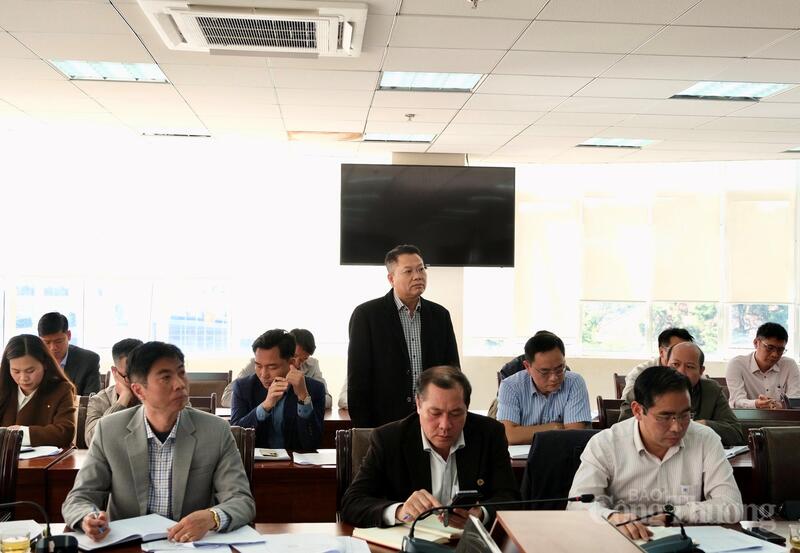 Đại diện các địa phương nêu lên khó khăn, vướng mắc tại cơ sở. Ảnh: Minh An