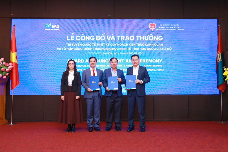 Công ty Cổ phần Đầu tư IMG tiếp tục đồng hành cùng nhà trường trong giai đoạn triển khai đồ án quy hoạch chi tiết tỷ lệ 1/500.